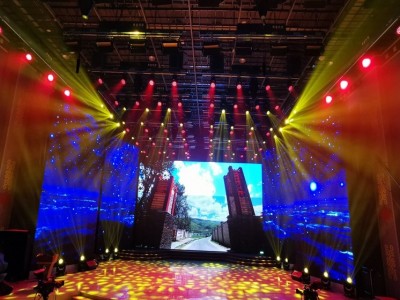 电视台演播厅舞台灯光音响系统 演出